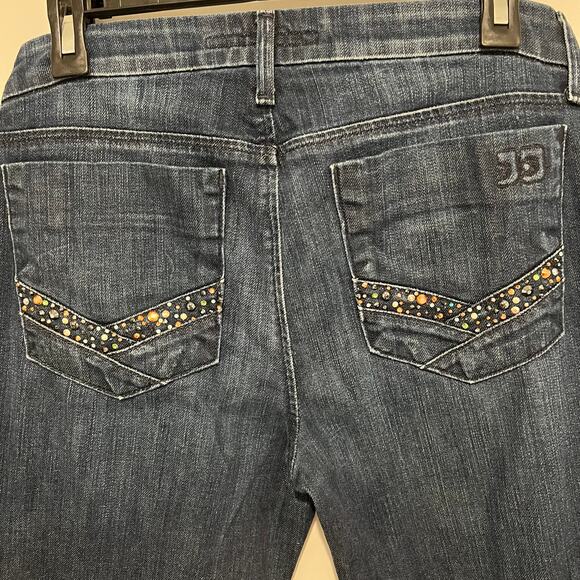 Joe's Jeans Honey Bootcut Jeans Women’s Size 30 Noah Embellished Stud Western - Picture 5 of 15